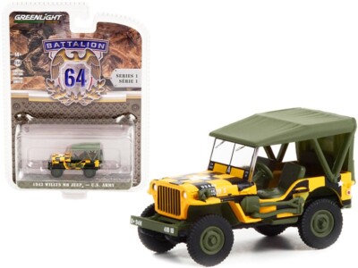 Greenlight 1:64 1943 Willys MB Jeep "Follow Me" U.S. Army