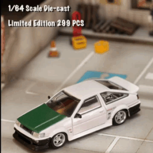 STREET WARRIOR 1/64 Toyota RWB Wide-Body AE86 LEVIN