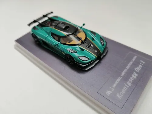 MJ Model 1:64 Koenigsegg Agera Verde metálico - Imagen 4