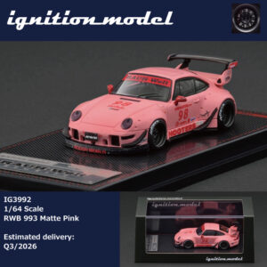 *PREORDEN* Ignition Model 1:64 Rauh-Welt Begriff RWB 993 – Matte Pink