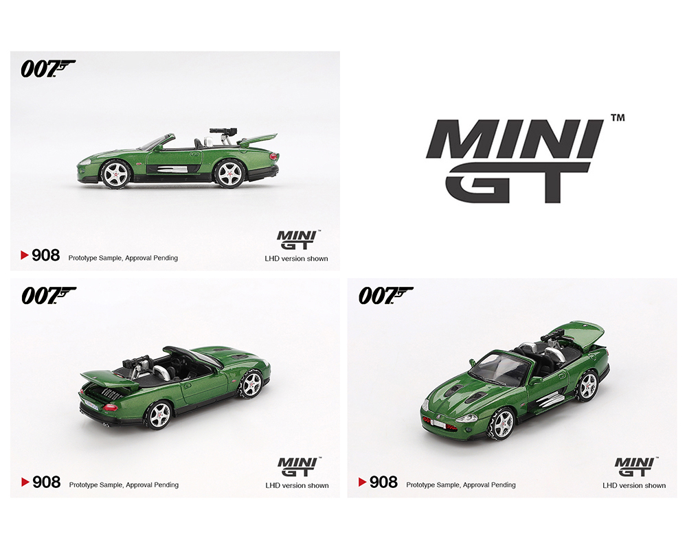 Mini GT 1:64 Jaguar XKR James Bond “Die Another Day” English Packaging