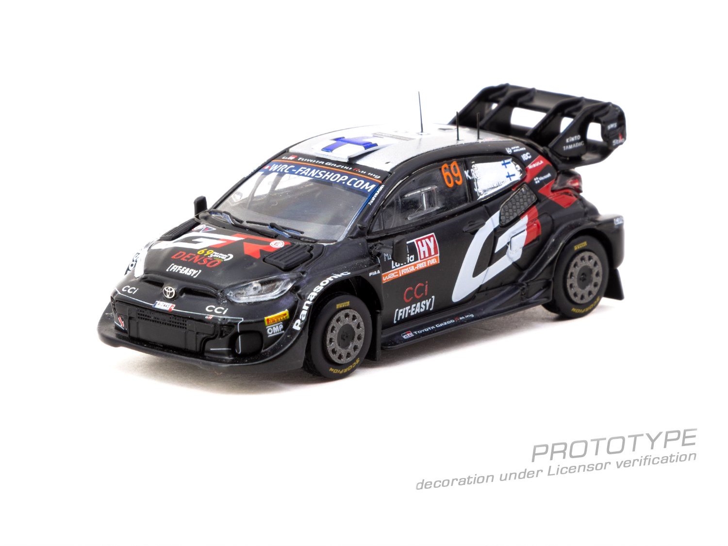 *PREORDEN* Toyota GR YARIS Rally1 HYBRID Rally Latvia 2024 Winner Kalle Rovanperä / Jonne Halttunen - Imagen 5