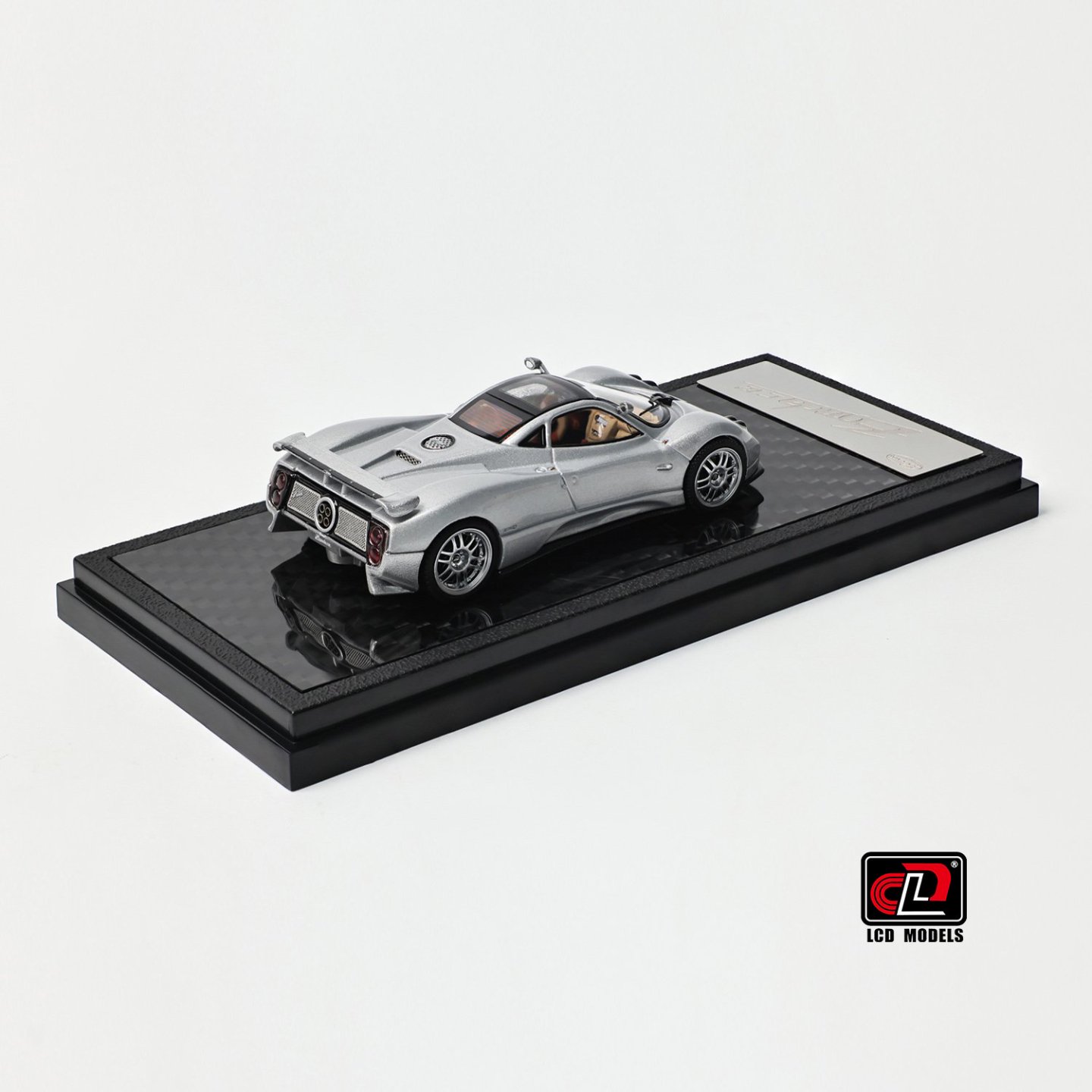 *PREORDEN* LCD 1:64 Pagani Zonda Plata - Imagen 2