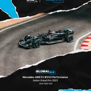 Tarmac 1/64 Mercedes-AMG F1 W14 E Performance Italian Grand Prix 2023 George Russell
