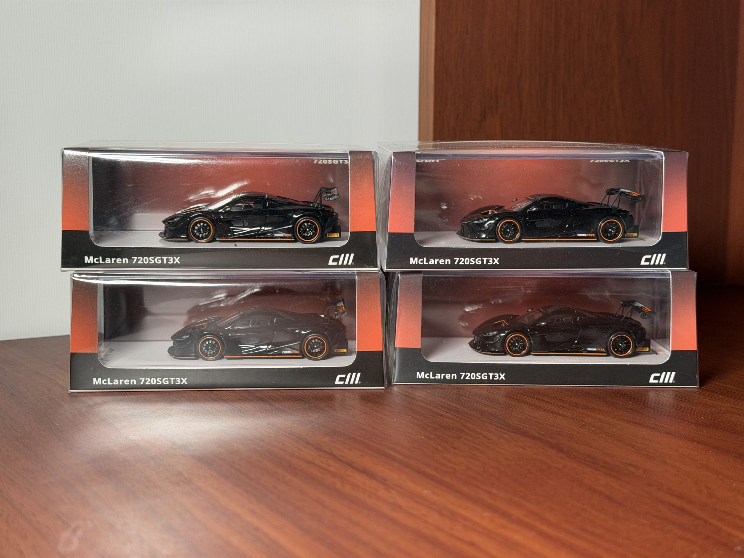 CM MODEL 1/64 Mclaren 720SGT3X Black - Imagen 6