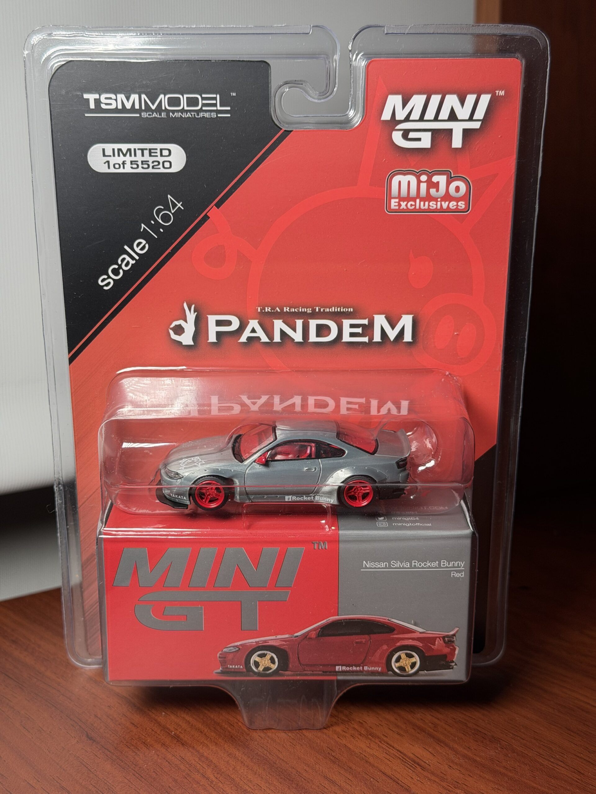 *CHASE* Mini GT 1:64 Nissan Silvia (S15) Rocket Bunny – Red – Mijo Exclusives