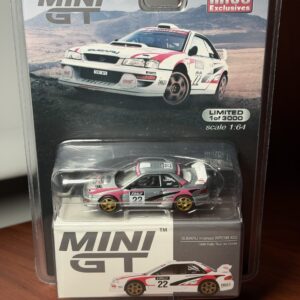 *CHASE* Mini GT 1:64 Subaru Impreza WRC98 1999 Rally Tour de Corse #22