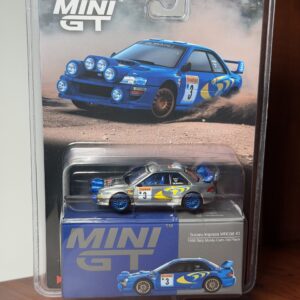 *CHASE* Mini GT 1:64 Subaru Impreza WRC98 1998 Rally Monte-Carlo 3rd Place #3