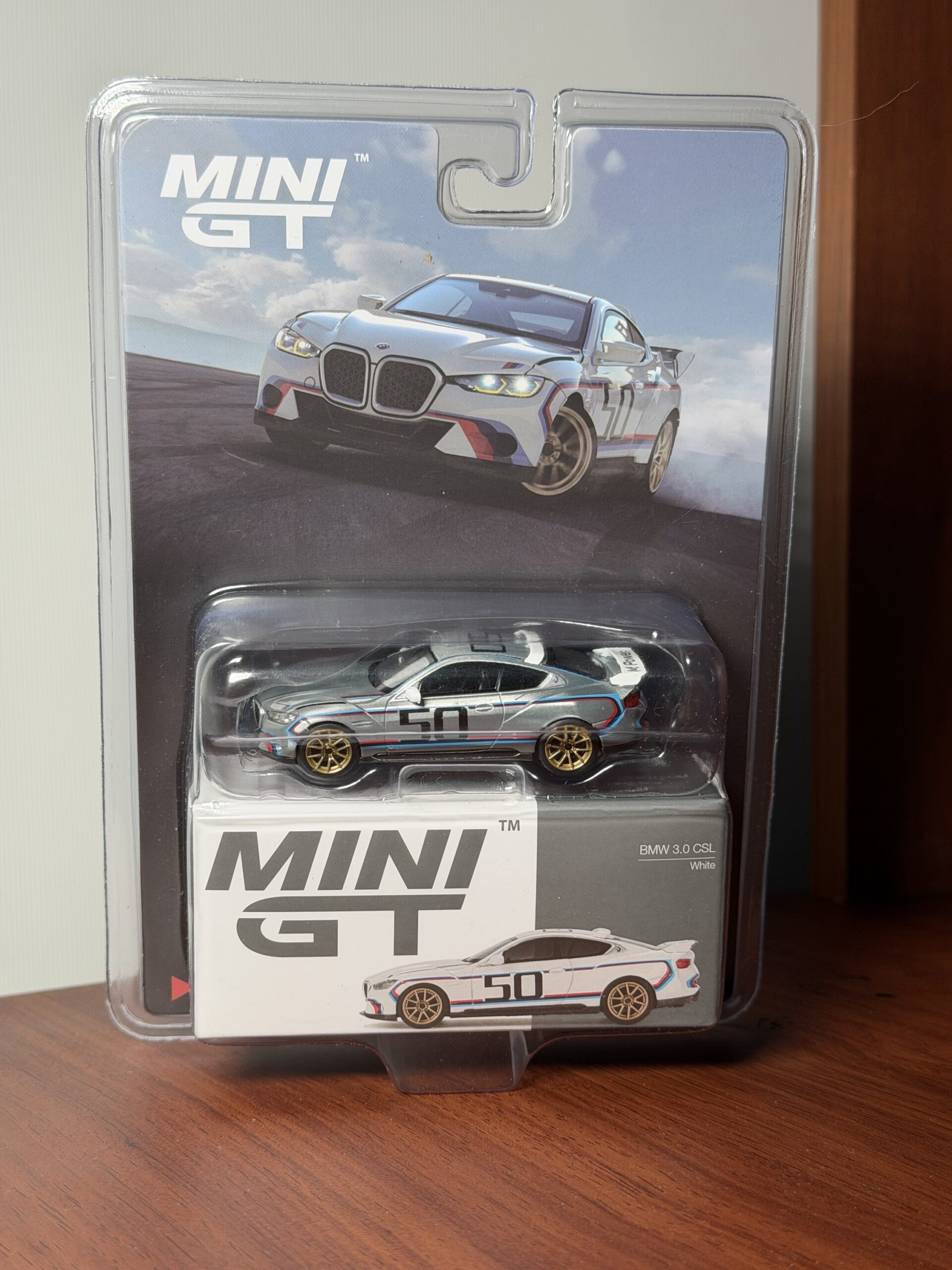*CHASE* Mini GT 1:64 BMW 3.0 CSL – White
