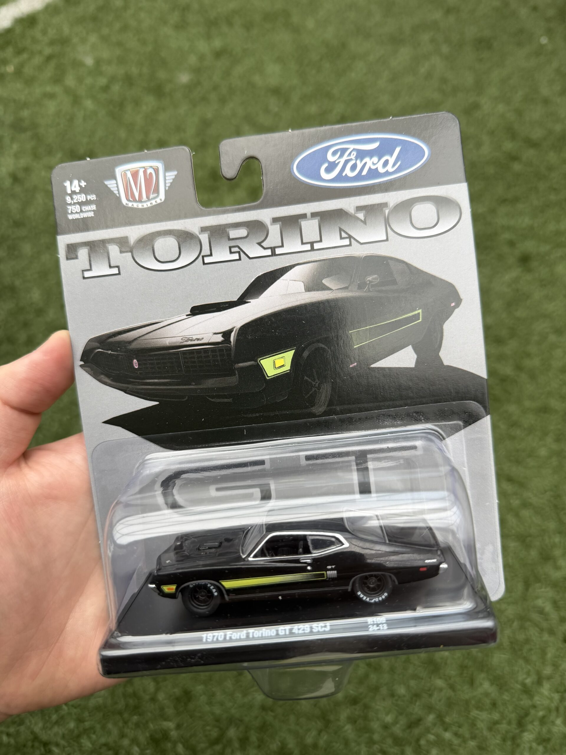 M2 Machines 1:64 1970 Ford Torino GT 429 SCJ black