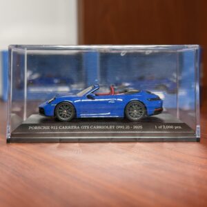 MINICHAMPS 1:64 PORSCHE 911 (992.2) CARRERA GTS CABRIOLET - 2025 - BLUE