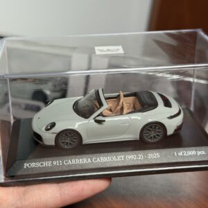 MINICHAMPS 1:64 PORSCHE 911(992.2) CARRERA   CABRIOLET - 2025 - CHALK