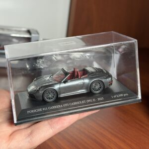 MINICHAMPS 1:64 PORSCHE 911 (992.2) CARRERA GTS CABRIOLET - 2025 - GREY METALLIC