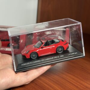 MINICHAMPS 1:64 PORSCHE 911 (992.2) CARRERA GTS CABRIOLET - 2025 - RED