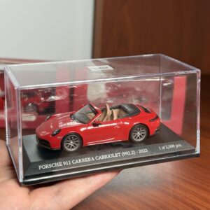 MINICHAMPS 1:64 PORSCHE 911 (992.2) CARRERA  CABRIOLET - 2025 - RED