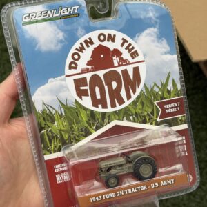 Greenlight 1:64 1943 Ford 2N Tractor Brown U.S. Army