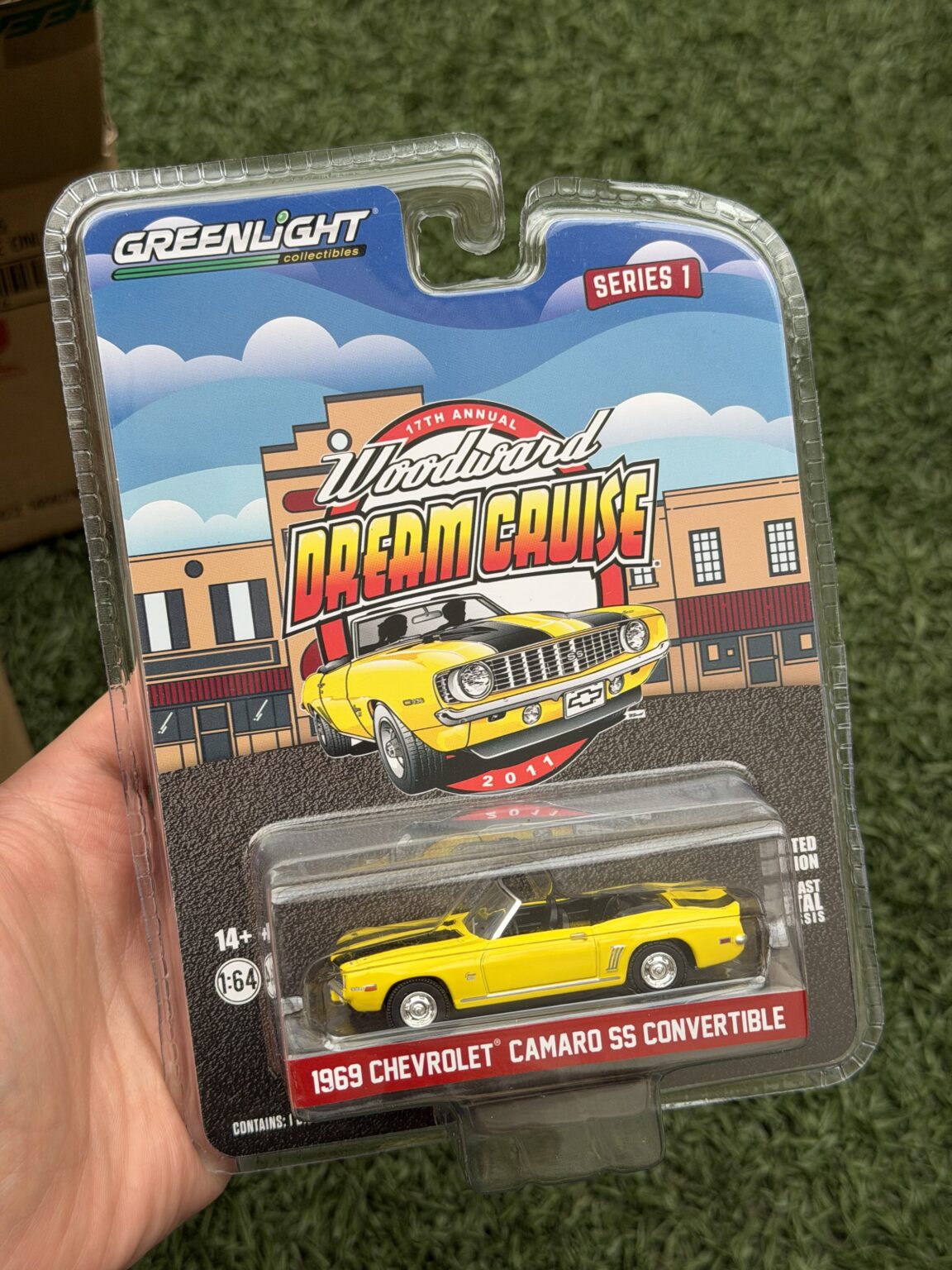 Miniature CHEVROLET Camaro 1969 de l'émission de TV PAWN Stars 2009 sous blister