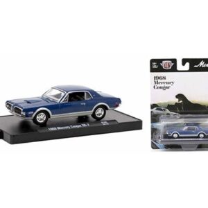 M2 Machines 1:64 1968 Mercury Cougar XR-7 Blue