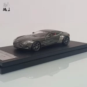 MJ Model 1:64 Aston Martin One77 Gris Oscuro