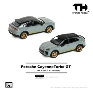 Trends Hobby 1/64 Porsche Cayenne Turbo GT Blue