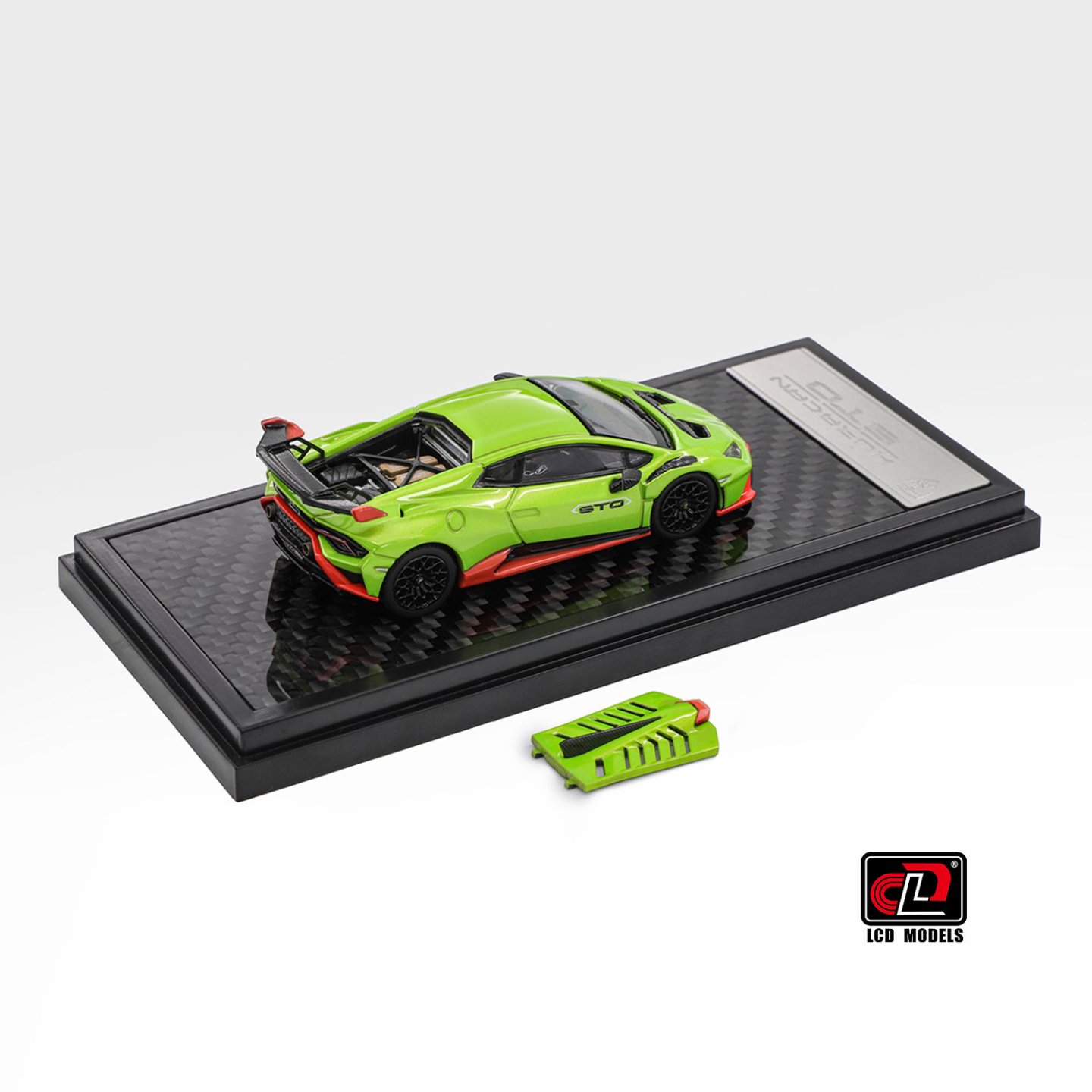 *PREORDEN* LCD 1:64 Lamborghini Huracan STO Verde - Imagen 8