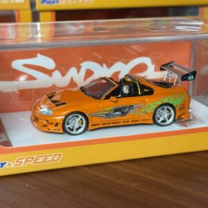 Fast Speed 1:64 Toyota Supra Fast and Furious con figura