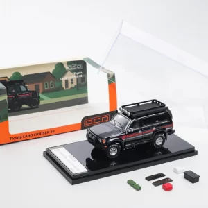 GCD 1:64 Toyota Land Cruiser VX Turbo Negra