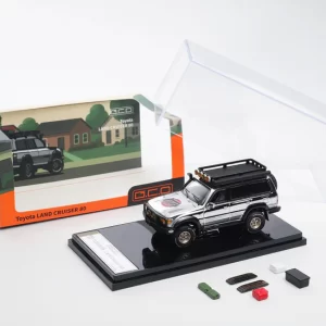 GCD 1:64 Toyota Land Cruiser VX Turbo Chrome Silver