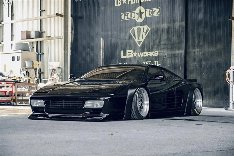 Star Model 1:64 Ferrari 512 TR Liberty Walk Negro (Limitado y numerado a 999 unidades) - Imagen 3
