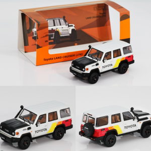 GCD 1:64 Toyota Land Cruiser LC70 Blanca TRD J76 Limitada a 600 unds