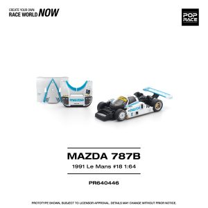 *PREORDEN* POPRACE 1/64 MAZDA 787B 1991 LE MANS 24HRS #18