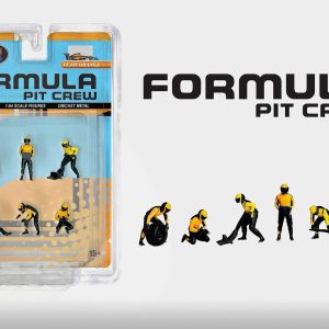 *PREORDEN* American Diorama 1:64 Formula Pit Crew Figures - Equipo Mclaren