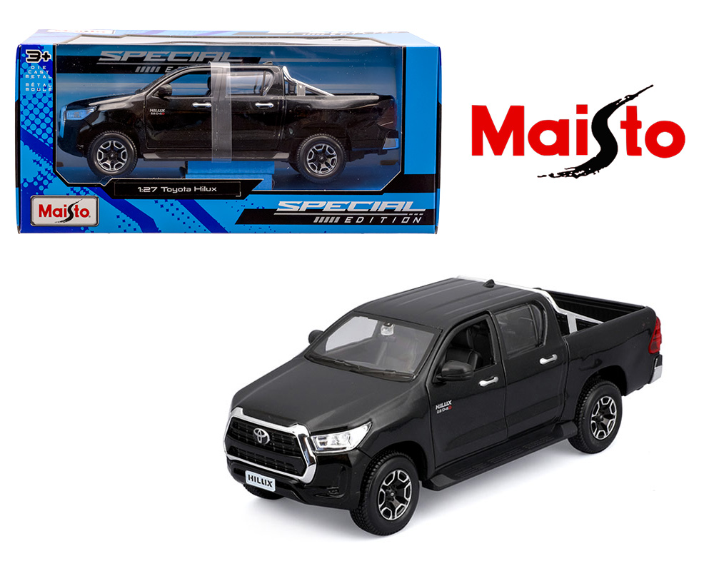 Maisto 1:27 SE Toyota Hilux Negra