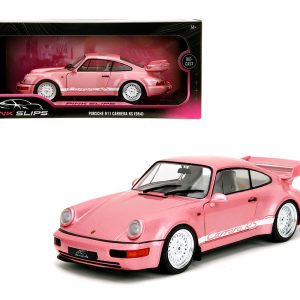 Jada Toys 1:18 Porsche 911 964 Carrera RS Pink Metallic