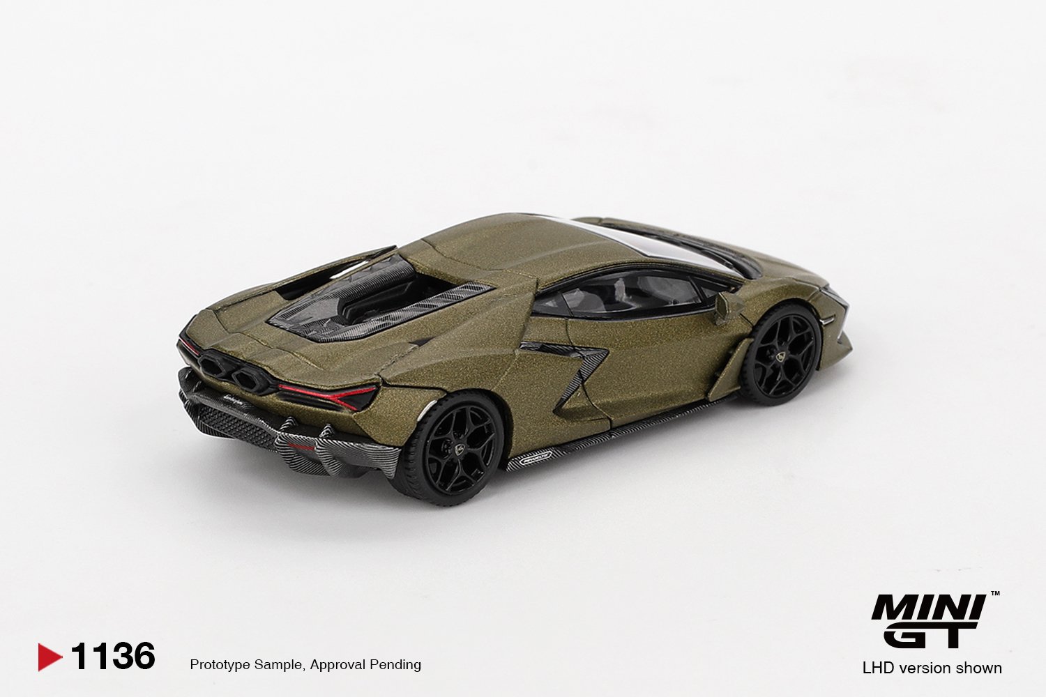 *PREORDEN* Mini GT 1:64 Lamborghini Revuelto Verde Gea Matte - Imagen 2