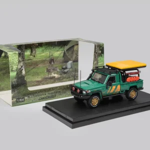 Autobots Models 1:64 Toyota Land Cruiser J70 LC79 Single Cabin Pickup Verde