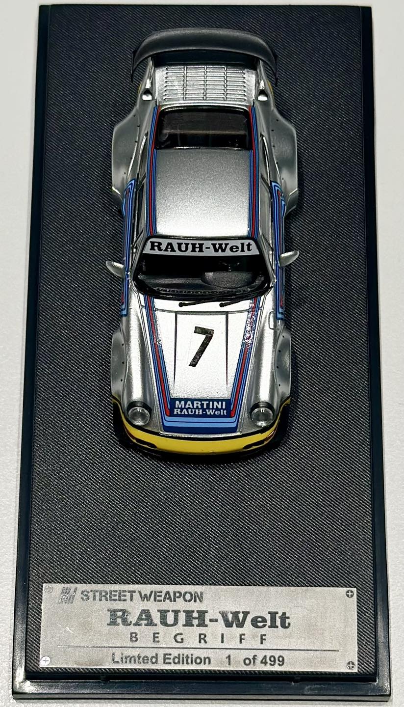 Street Warrior 1:64 Porsche RWB 964 Martini - Imagen 9
