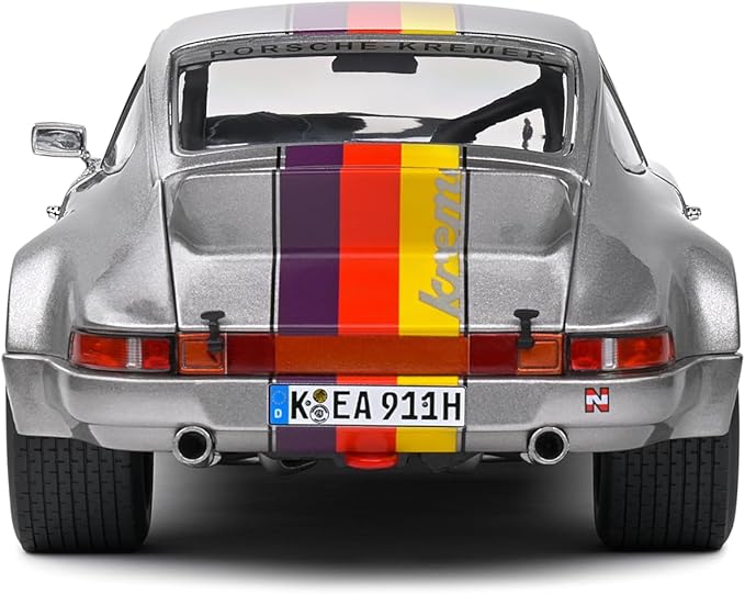 Solido 1:18 1973 Porsche 911 RSR – Kremer Design – Silver - Imagen 5