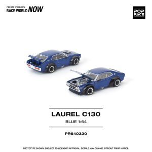 *PREORDEN* POPRACE 1/64 LAUREL C130 BLUE