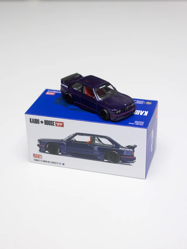 Kaido House x Mini GT 1:64 BMW M3 Kaido GT V2- Purple - Imagen 8