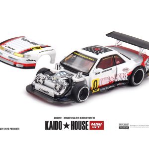 *PREORDEN* Kaido House x Mini GT 1:64 Nissan Silvia S13-R Circuit Spec V1