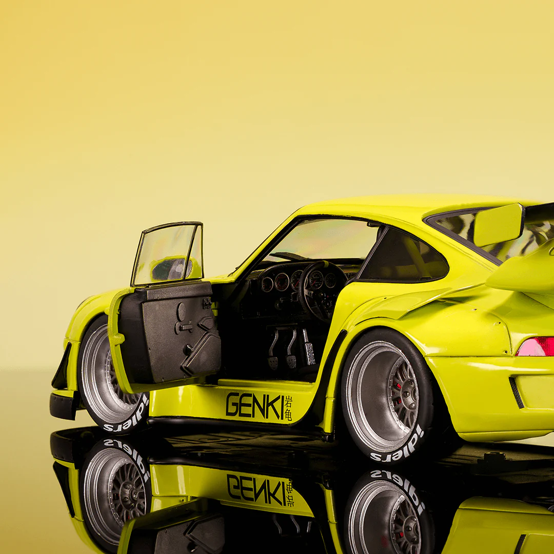 Jada 1:18 Porsche RWB Genki – Green - Imagen 5