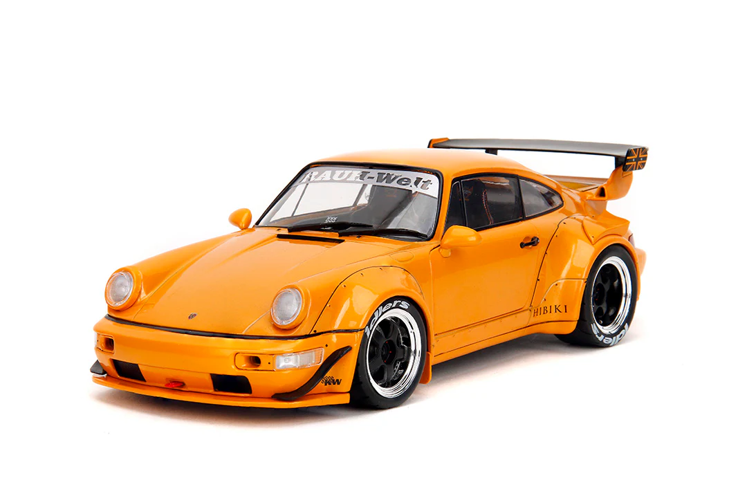 Jada 1:18 Porsche RWB Hibiki – Naranja - Imagen 7