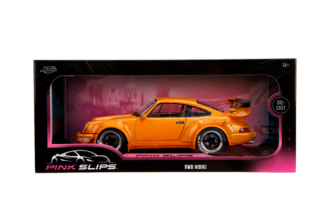Jada 1:18 Porsche RWB Hibiki – Naranja - Imagen 3
