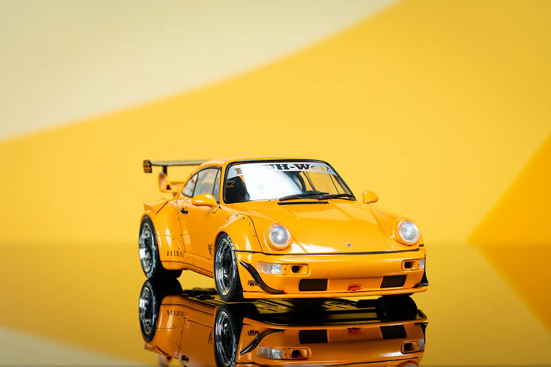 Jada 1:18 Porsche RWB Hibiki – Naranja - Imagen 11