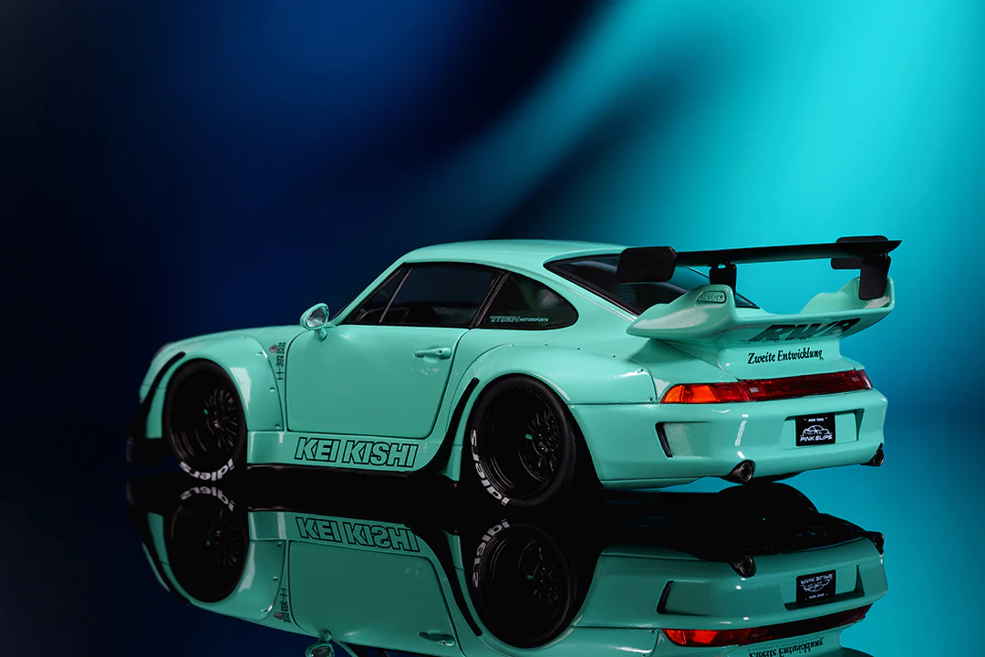 Jada Toys 1:18 Porsche RWB Kei Sishi - Imagen 8