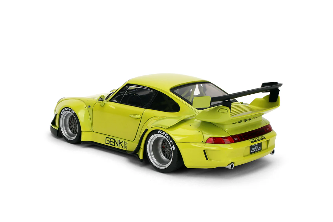 Jada 1:18 Porsche RWB Genki – Green - Imagen 10