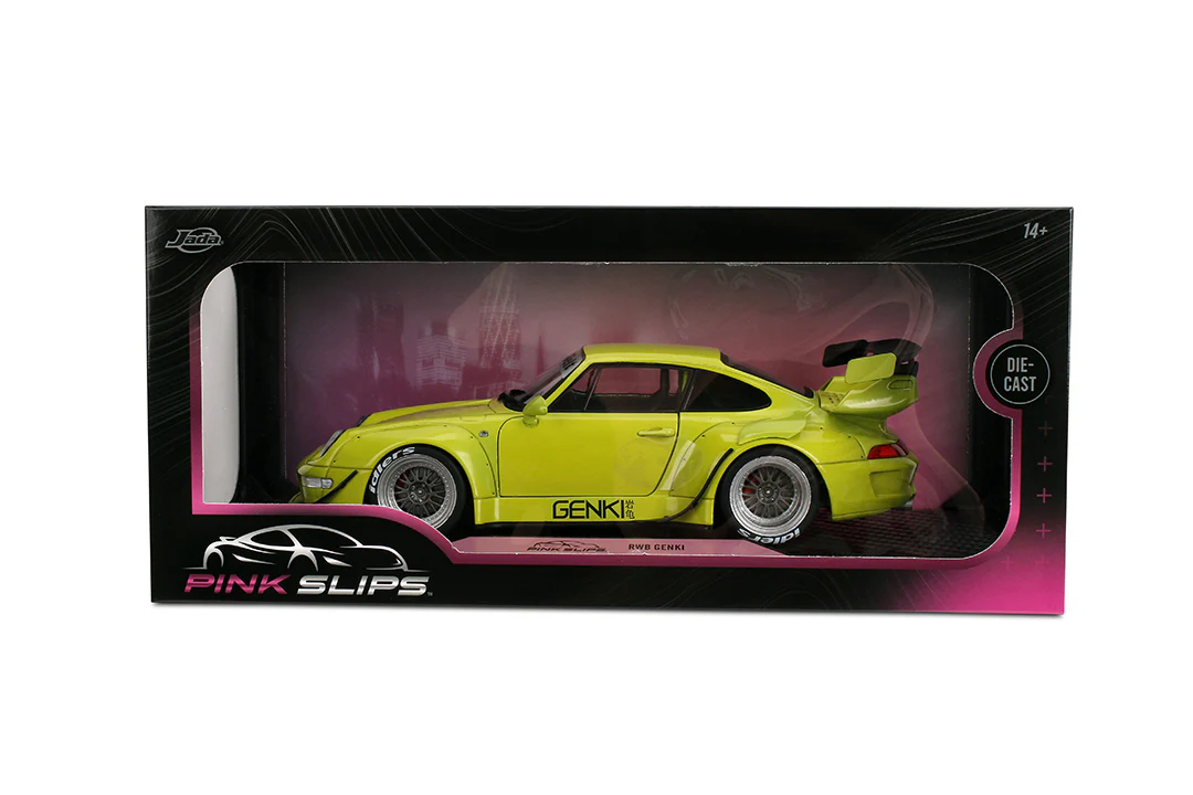 Jada 1:18 Porsche RWB Genki – Green - Imagen 3