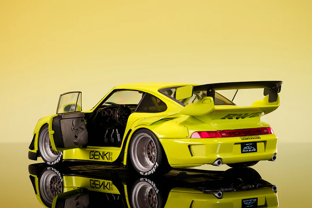 Jada 1:18 Porsche RWB Genki – Green - Imagen 9