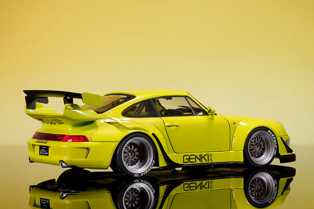 Jada 1:18 Porsche RWB Genki – Green - Imagen 8